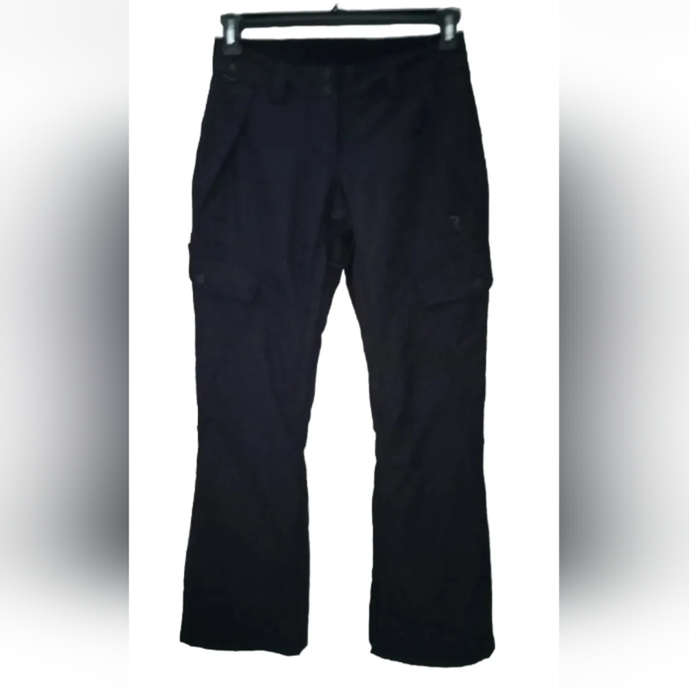 Ripzone Core Series Womens Size XS Waterproof Ski Snowboard Pants Black Pockets